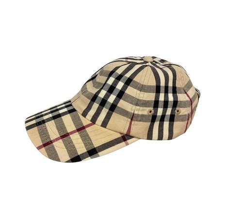 burberry nova check baseball cap|Burberry nova check history.